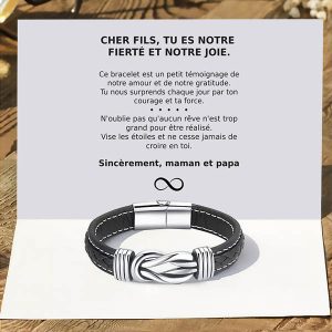 Des parents au fils | ENZO_BRAIDEDBRACELET