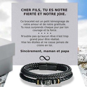 De mère à fils | GNAR_LEATHERBRACELET