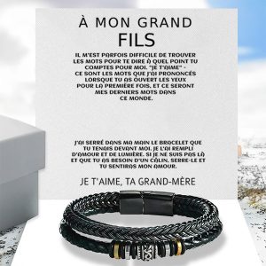 De grand-mère à petit-fils | ZAC_LEATHERBRACELET
